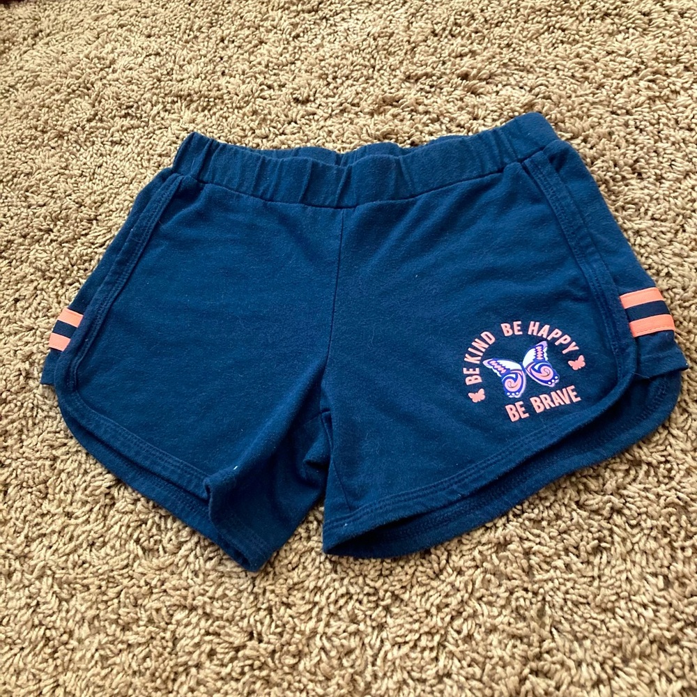 Navy blue, wonder nation, butterfly, 6x shorts